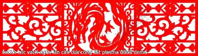vector cnc vach ngan lan can cua cong sat plasma 0865